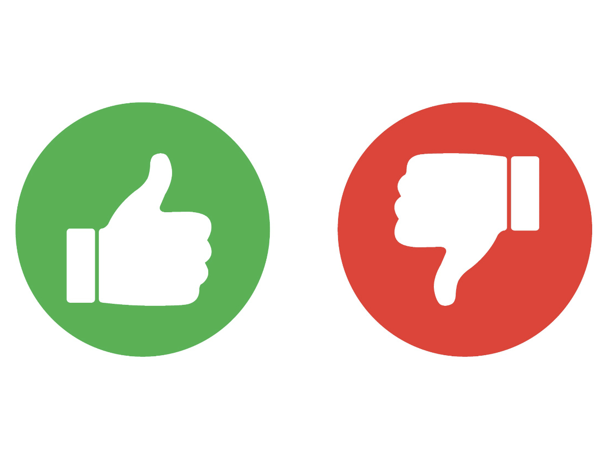 Thumbs Up Thumbs Down