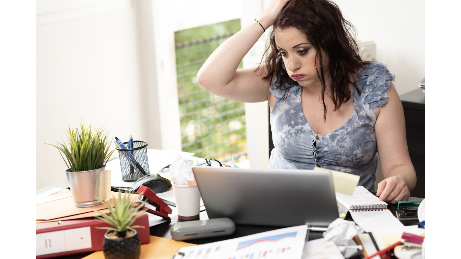 Paper clutter can be a serious impediment to productivity.