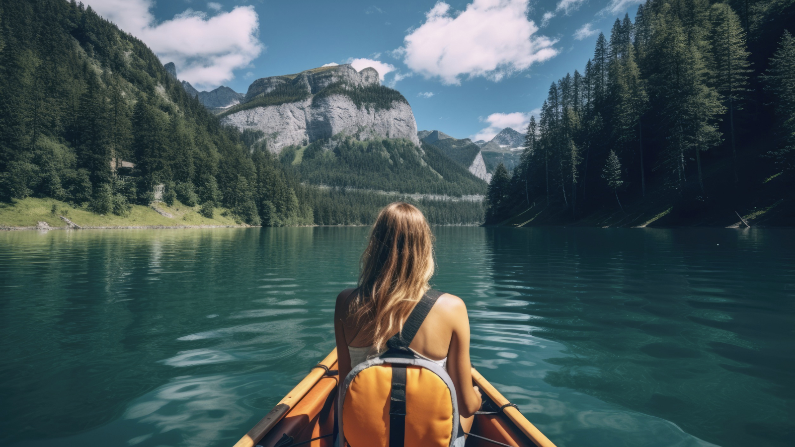 Its too risky to get into the canoe