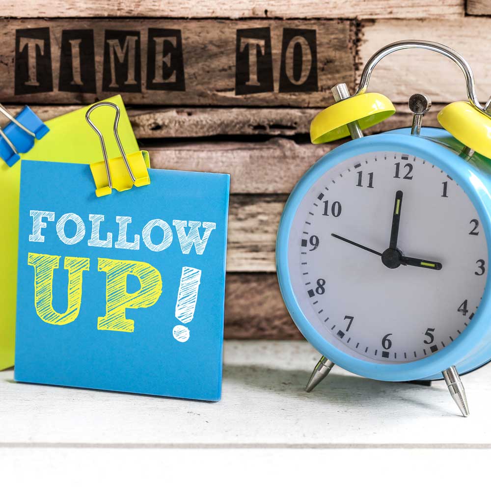 Follow up strategies for getting more clients